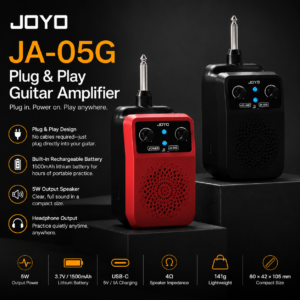 JOYO JA-05G Plug & Play Rechargeable Guitar Amplifier