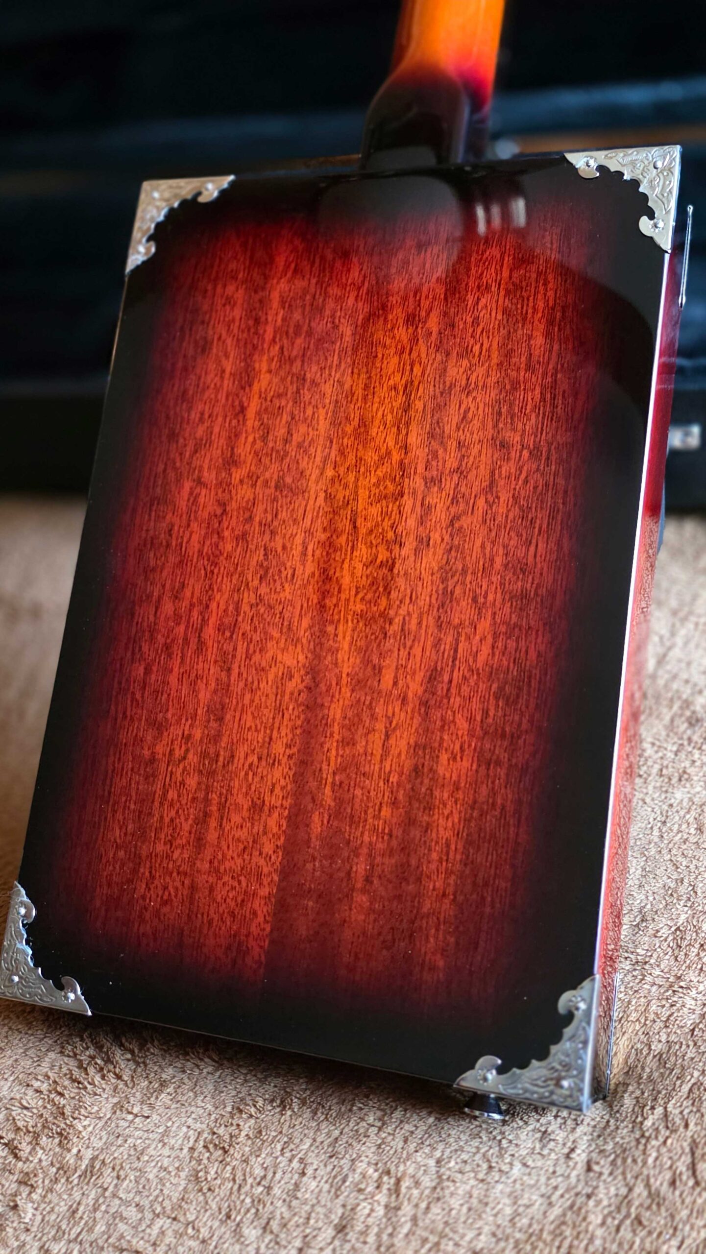 "Desperado" Pro Cigar Box Guitar & Hardshell Case - Image 3